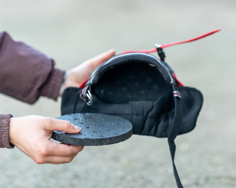Hoefschoenen in de overgang van ijzers naar barefoot