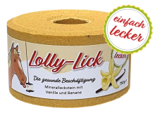 LollyLick Vanille+Banaan 750gr