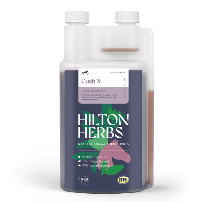 Hilton Herbs Cush-X voor oudere paarden en hormoonbalans