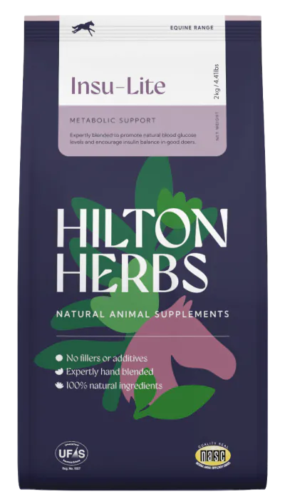 Hilton Herbs Insu-Lite voor paarden met focus op stofwisseling